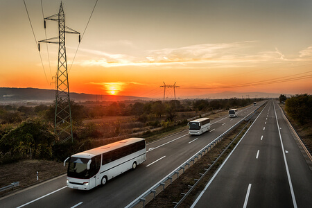 charter bus rental Gresham Oregon